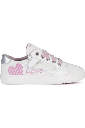 Geox Baskets Gisli blanc/rose