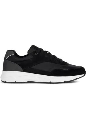 Geox Baskets en Cuir Radente noires