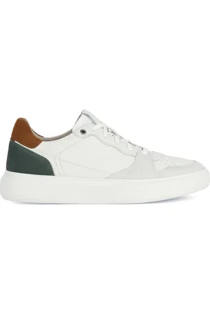Geox Baskets en Cuir Deiven blanches