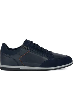 Geox Baskets en Cuir & Velours de Cuir Renan