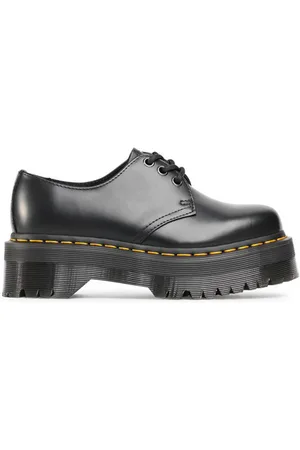 Dr. Martens Derbies en Cuir 1461 Quad noires