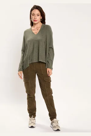 Lauren Vidal Pantalon en Velours Cargo