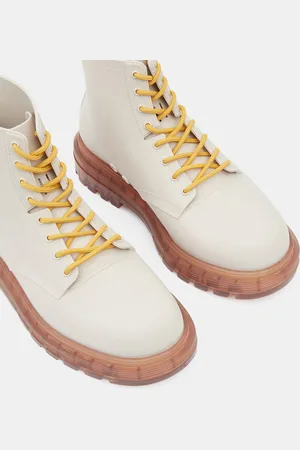 Melissa Boots Coturno beiges