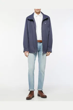 GANT Parka Courte Midlength Jacket bleue