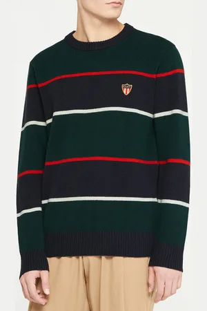 GANT Pull 100% Laine College vert