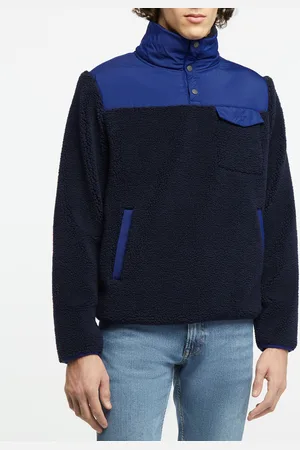 GANT Veste Polaire 1/2 Zip bleue