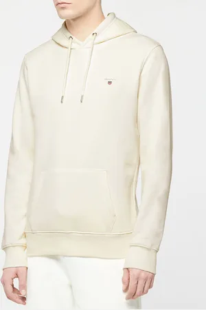 GANT Sweat logo Xs blanc