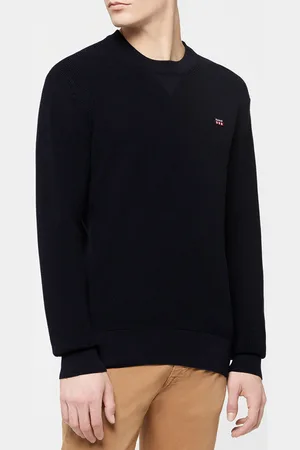 GANT Pull badge Drapo bleu