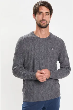 GANT Pull en Laine mélangée Cable