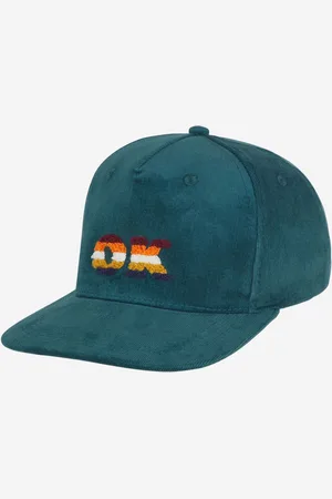Galeries Lafayette Casquette Amory en Velours verte