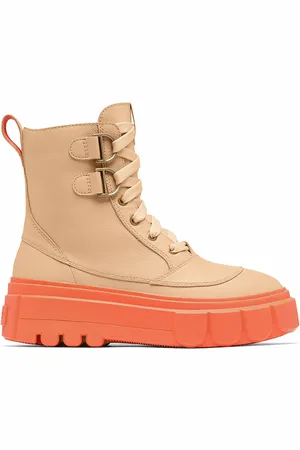 sorel Boots en Cuir Caribou beiges