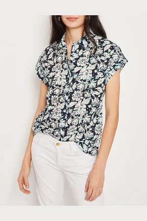 Suncoo Chemise Larissa ajourée vert/multicolore