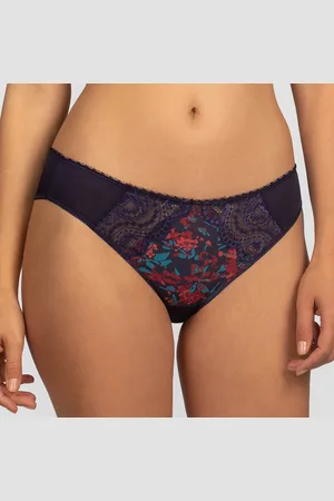 Playtex Culotte Flower Elegance imprimée liberty bleue