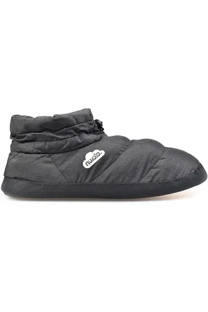 Nuvola. Chaussons Home en Textile noirs