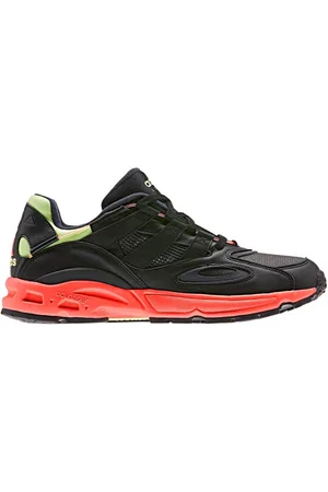adidas Baskets en Cuir & Mesh Lxcon noir/vert/orange