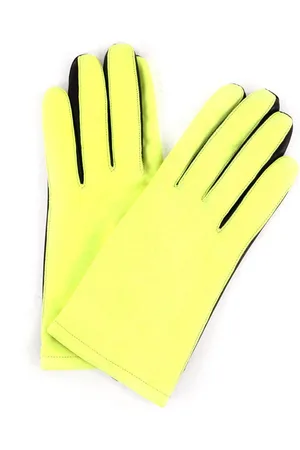 Maison Fabre Gants en Velours de Cuir d