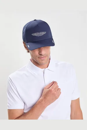 Hackett Casquette en Feutre Aston Martin Racing bleue