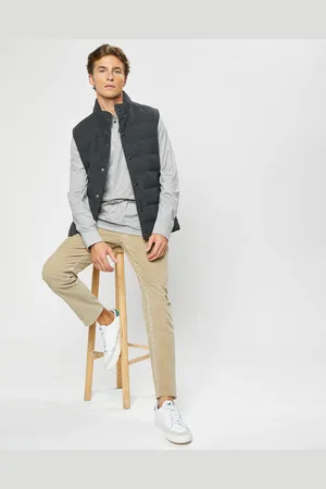 Hackett Pantalon Chino Slim en Velours côtelé
