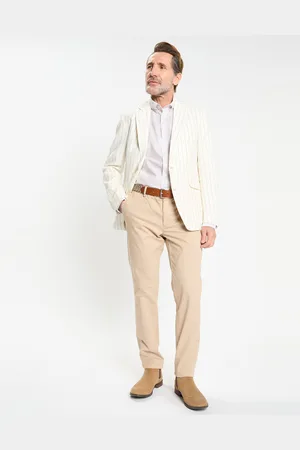 Hackett Veste rayée blanche