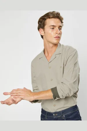 Hackett Chemise Slim Fit en Laine mélangée
