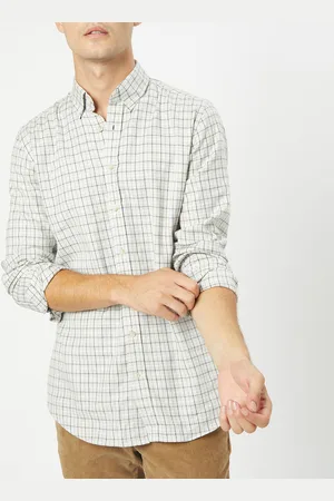 Hackett Chemise Slim Fit en Flanelle à carreaux