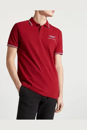 Hackett Polo Regular Fit uni Aston Martin Racing Logo