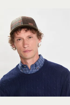 Hackett Casquette en Laine Patch Chevron