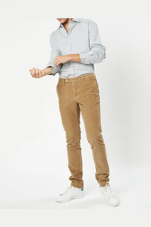 Hackett Pantalon Chino Slim en Velours côtelé