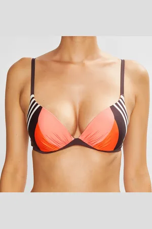 Chantelle Haut de maillot coques Push-up Palma graphic coffee