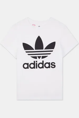 adidas T-Shirt manches courtes blanc/noir
