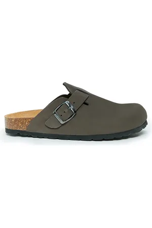 Mandel Sabots en Velours de Cuir Noé
