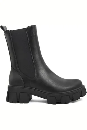 BLUETAG Chelsea boots Chiara noires - Talon 5 cm
