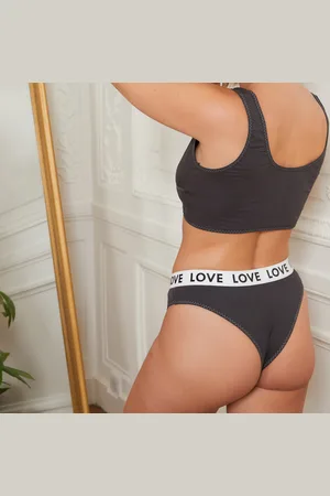 Audace Soutien-gorge sans armatures & Tanga Emma