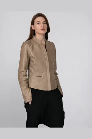 AMERICO VESPUCCI Veste en Cuir d