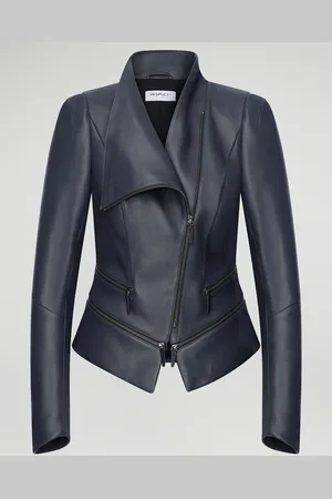 AMERICO VESPUCCI Veste en Cuir d