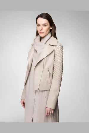 AMERICO VESPUCCI Veste en Cuir d