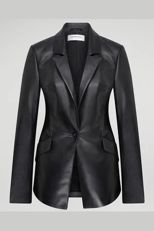 AMERICO VESPUCCI Veste en Cuir d