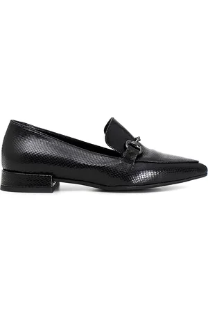 CAFèNOIR Mocassins en Cuir Dania noirs