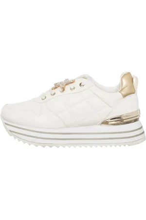 LORETTA Sneakers Sono blanc/doré