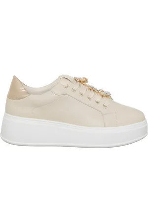 LORETTA Sneakers Agathe beiges