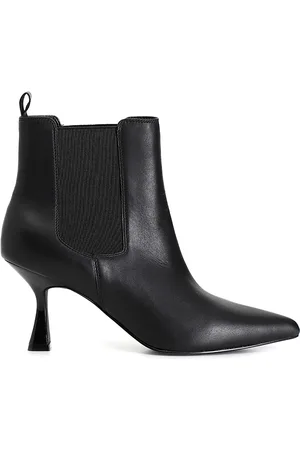 CAFèNOIR Bottines en Cuir Thaïs noires