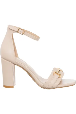 LORETTA Sandales Gina beiges - Talon 8.5 cm
