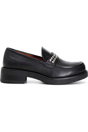 CAFèNOIR Mocassins en Cuir Mila noirs