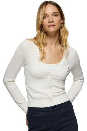Polo Club Cardigan Rigby Go V Cardigan W écru