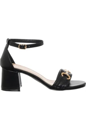 LORETTA Sandales Issia noires - Talon 6 cm