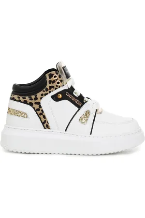 CAFèNOIR Sneakers en Cuir Maria blanches