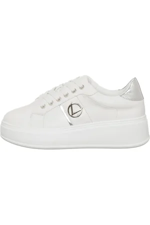 LORETTA Sneakers Pia blanc/argenté