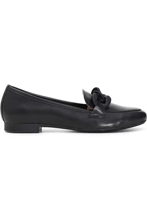 CAFèNOIR Mocassins en Cuir Ilo noirs