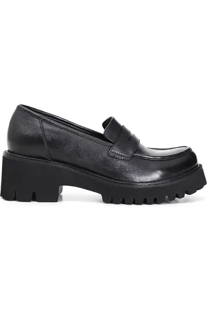 CAFèNOIR Mocassins en Cuir Giulia noirs