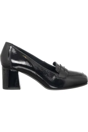 CAFèNOIR Escarpins en Cuir Vial noirs - Talon 6 cm